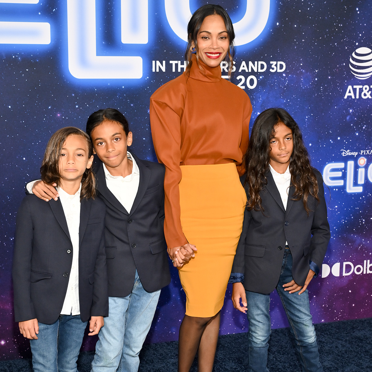 Zoe Saldaña’s Twins Had This Sweet Thing to Say About Their Mom's Work