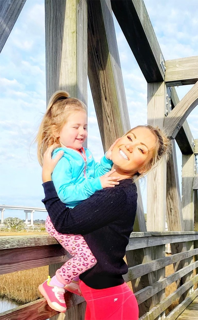 Lailah at the clinic playing