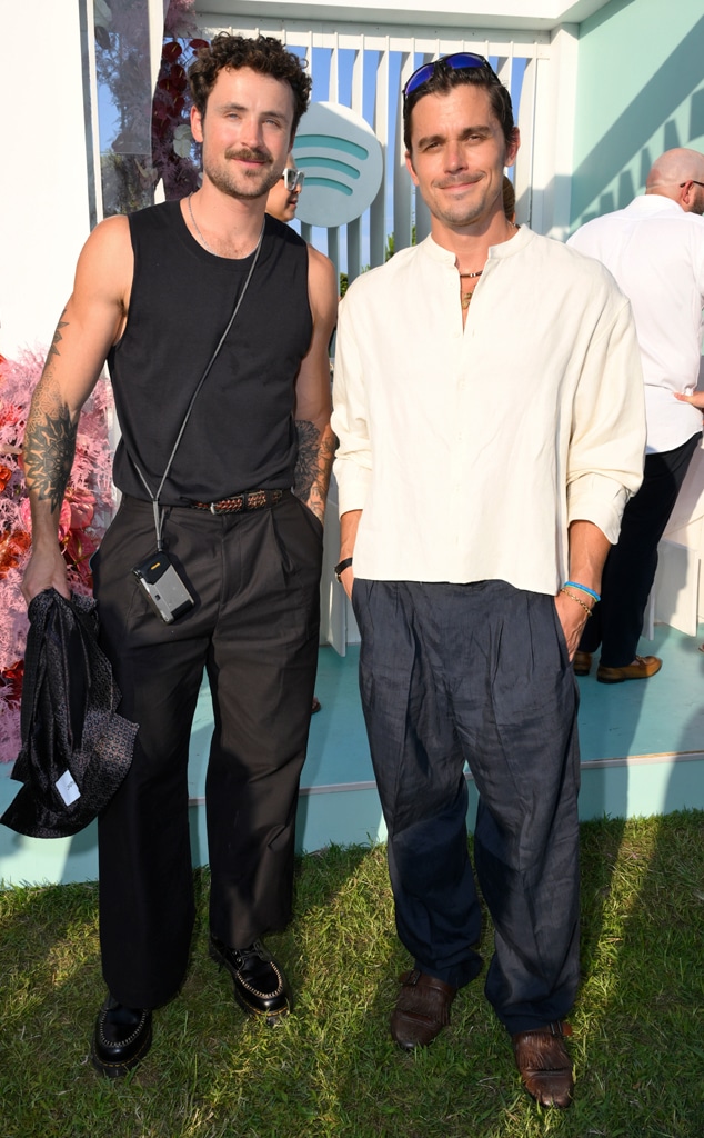 Dylan Efron and Antoni Porowski attend Spotify event during Cannes Lions 2025