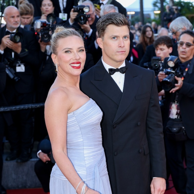 Scarlett Johansson and Colin Jost