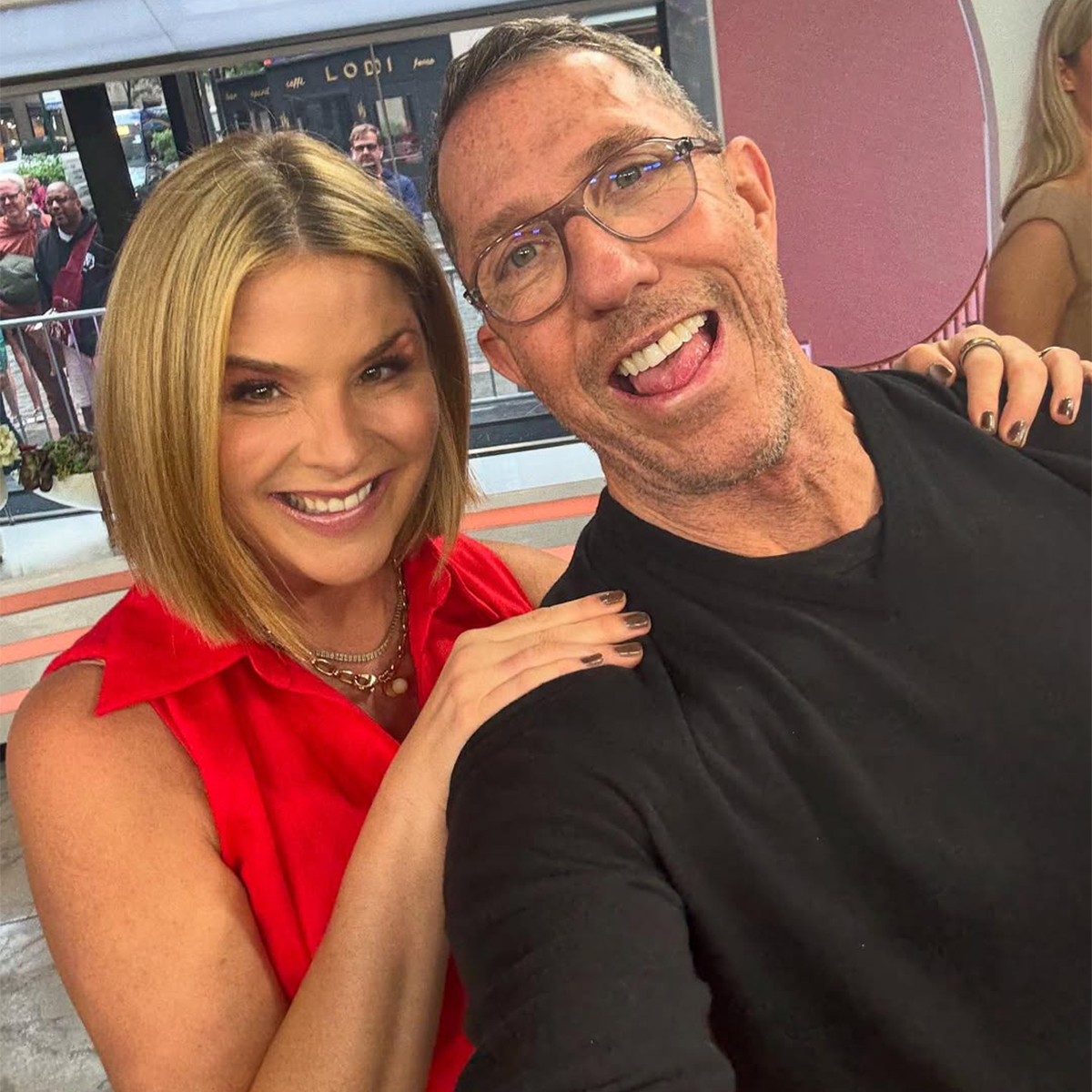 How Today's Jenna Bush Hager Prepared for Live TV Haircut
