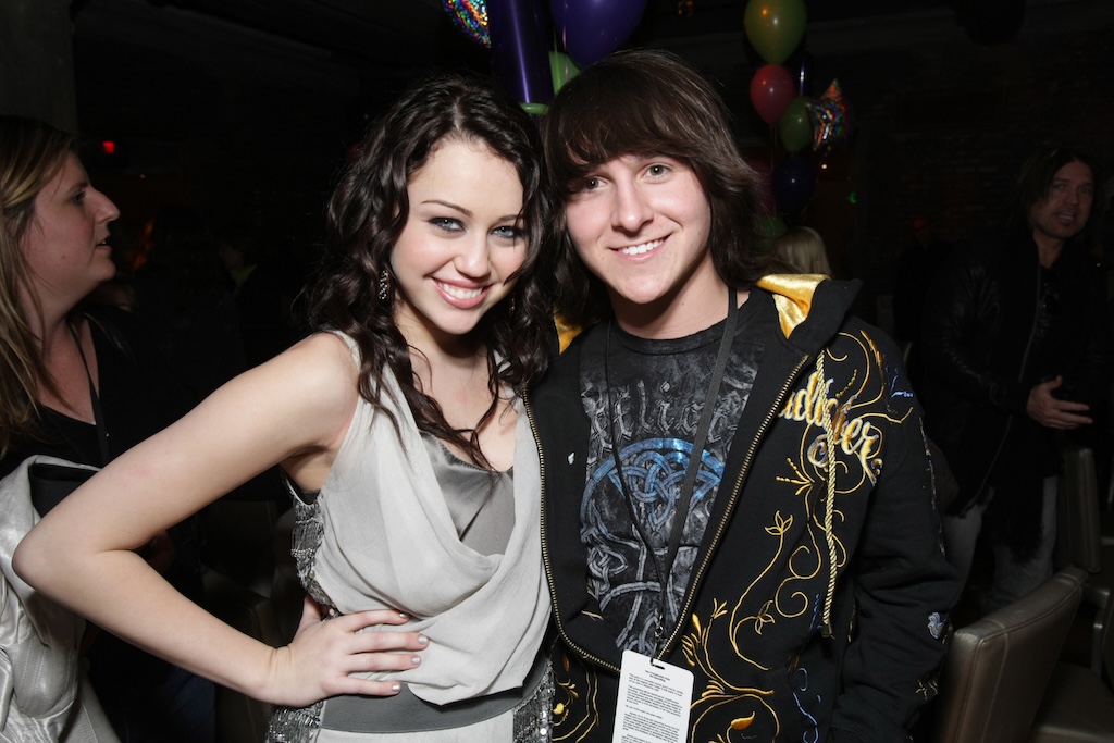 Miley Cyrus and Mitchel Musso