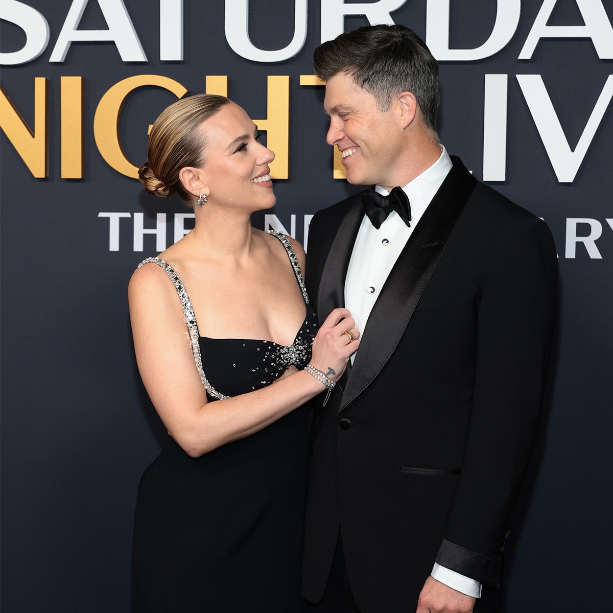Scarlett Johansson, Colin Jost SNL 50