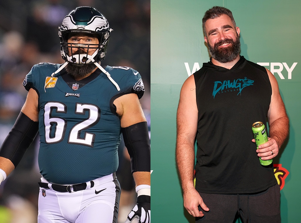 weight loss transformations, Jason Kelce