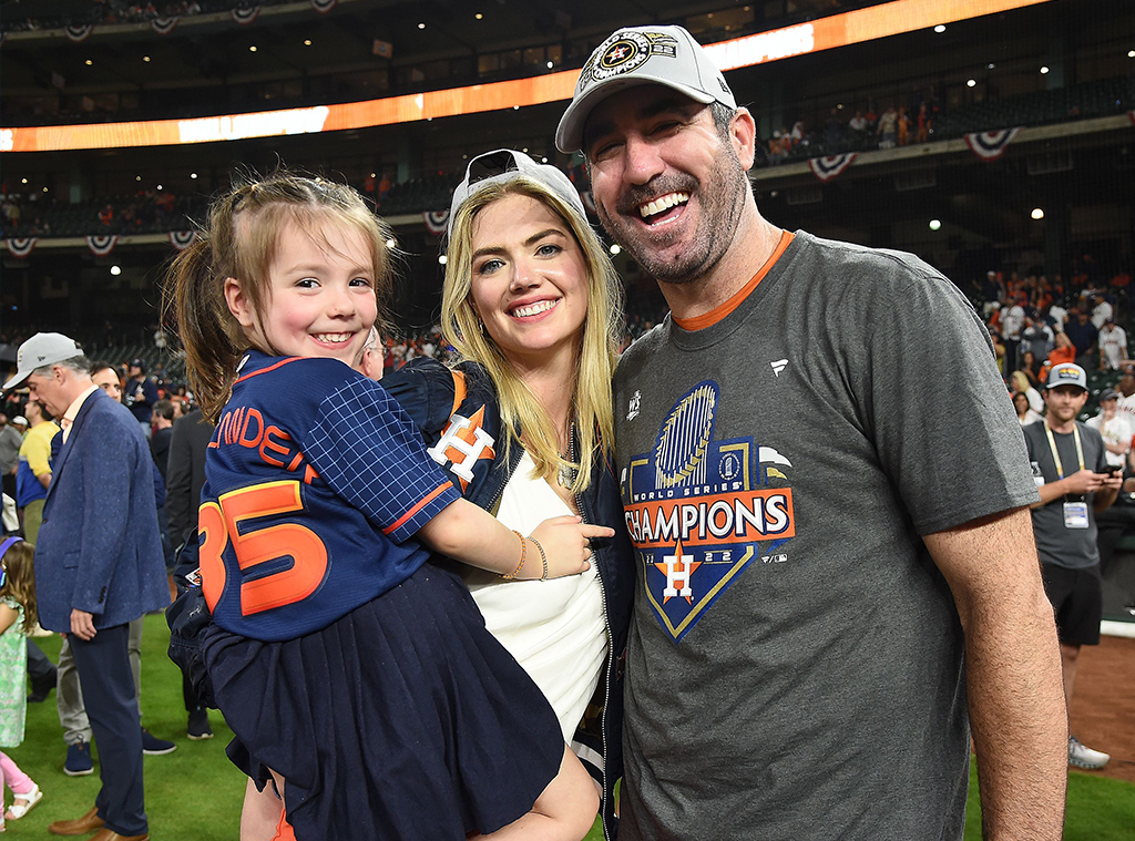 Justin Verlander, Kate Upton, Genevieve Verlander