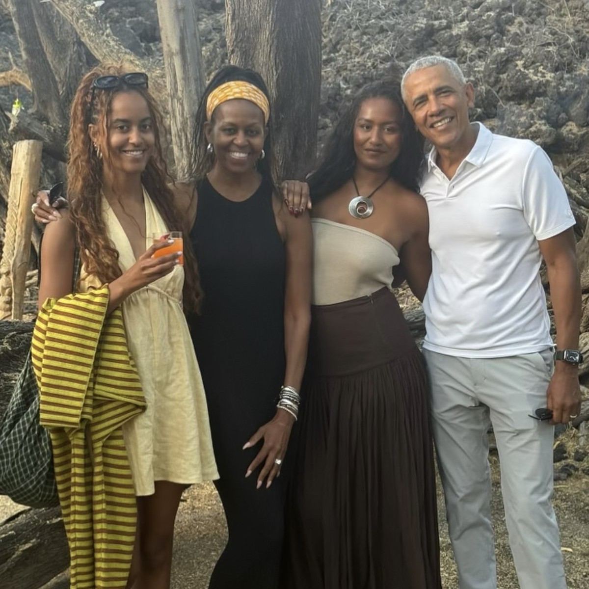 Барак Обама и Мишел Обама присъстваха на Мача на звездите