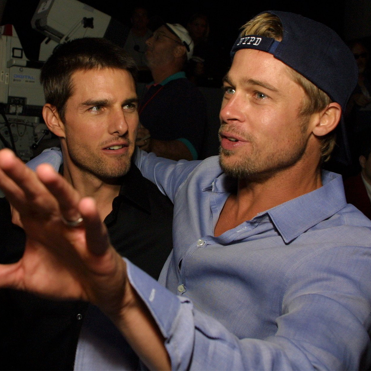 Brad Pitt, Tom Cruise Reunite After 24 Years, image size:1200x1200