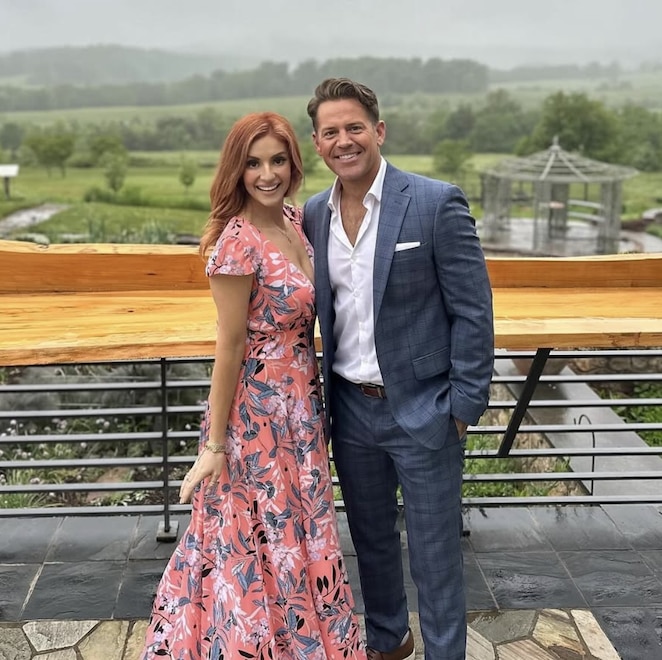 Anneliese van der Pol and Johnno Wilson