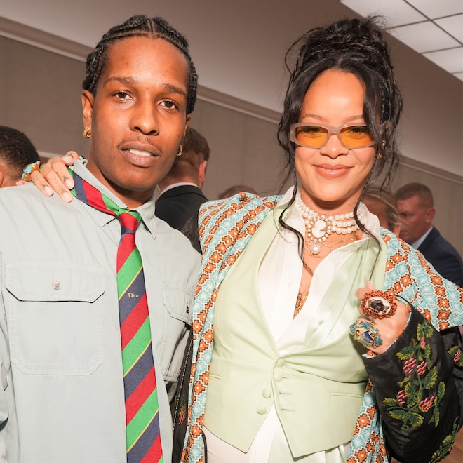 ASAP Rocky, Rihanna at the Dior Homme show, Paris Fashion Week 2025