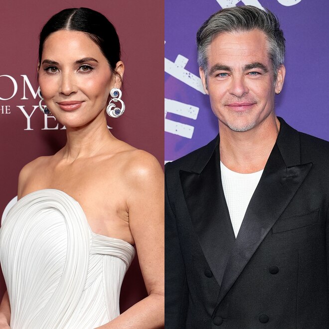 Olivia Munn, Chris Pine