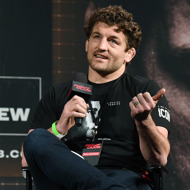 Ben Askren Attends Triller Fight Club's inaugural 2021 boxing event