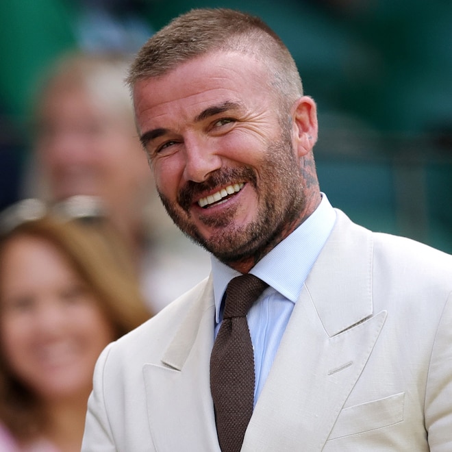 David Beckham Wimbledon 2025