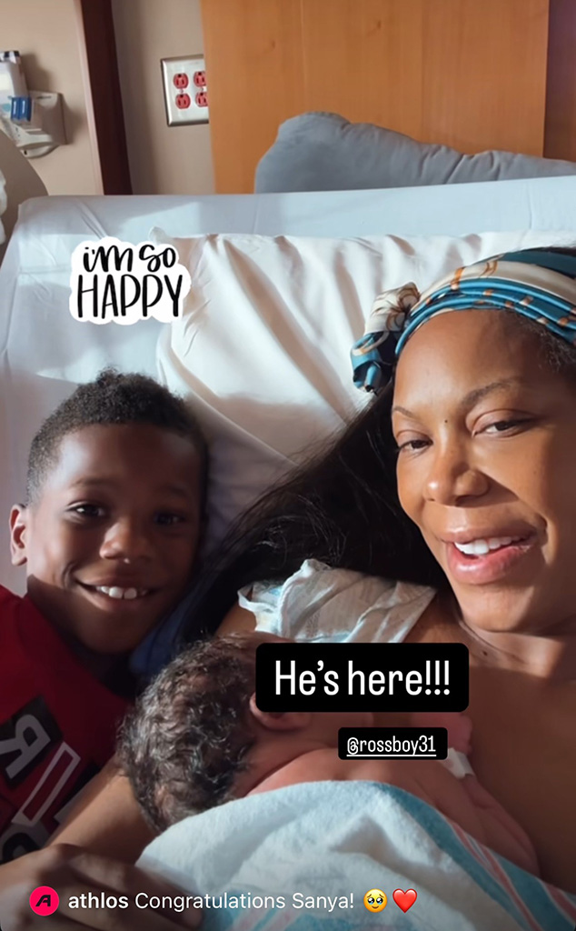 Sanya Richards-Ross Welcomes Baby No. 3 