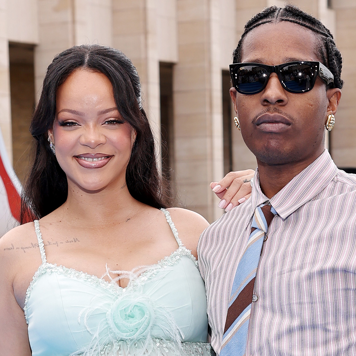 Rihanna, A$AP Rocky’s Son RZA Studying French