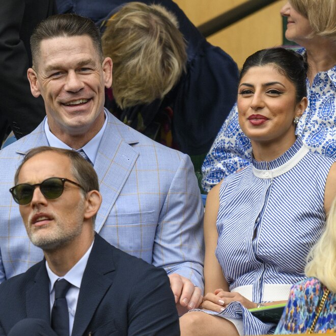 John Cena and Shay Shariatzadeh