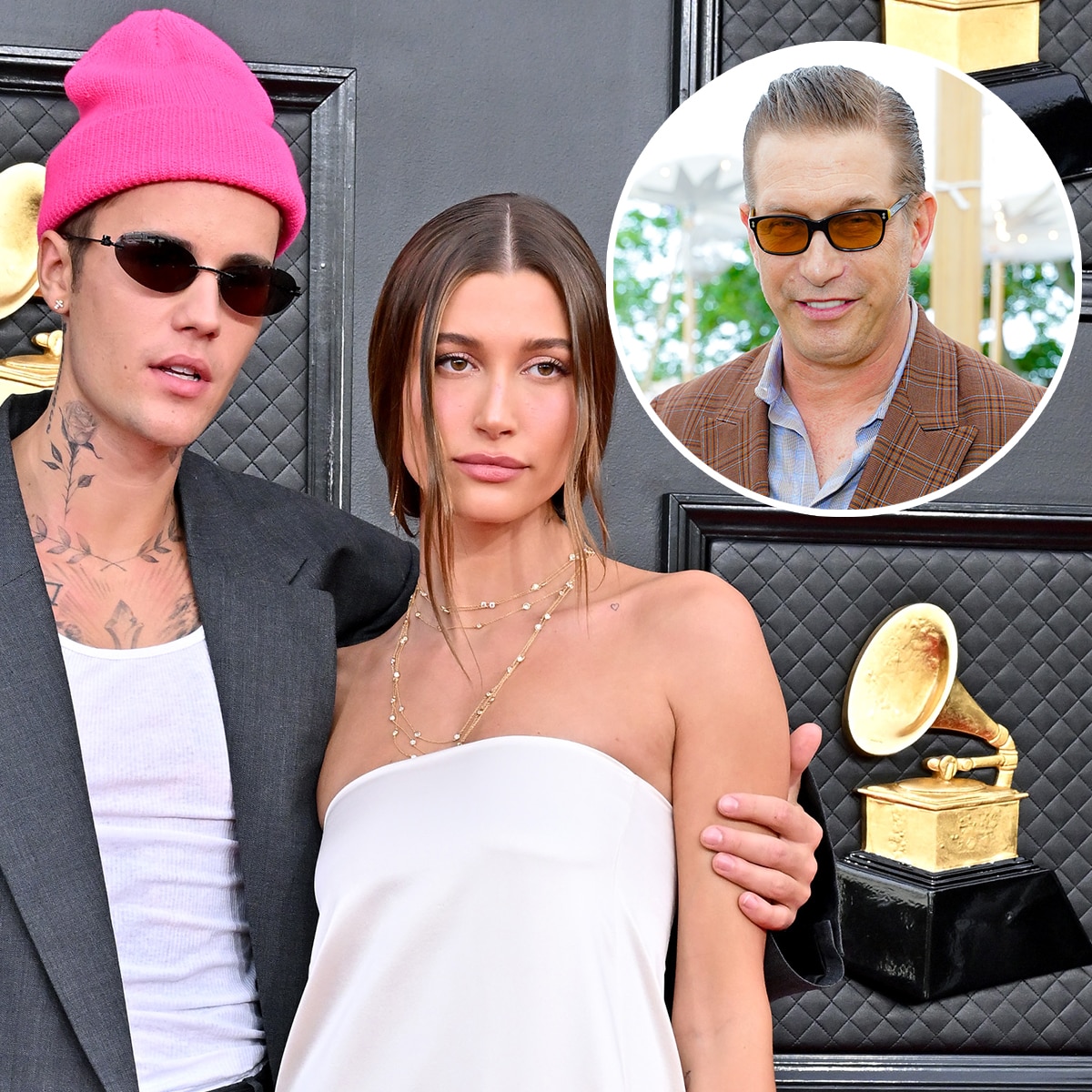 Justin Bieber, Hailey Bieber; Stephen Baldwin