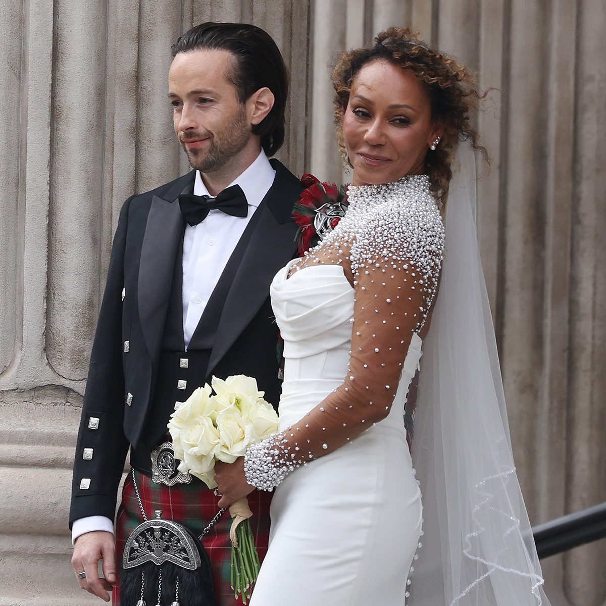 Mel B Marries Rory McPhee at St. Paul's Cathedral, image size:1200x1200