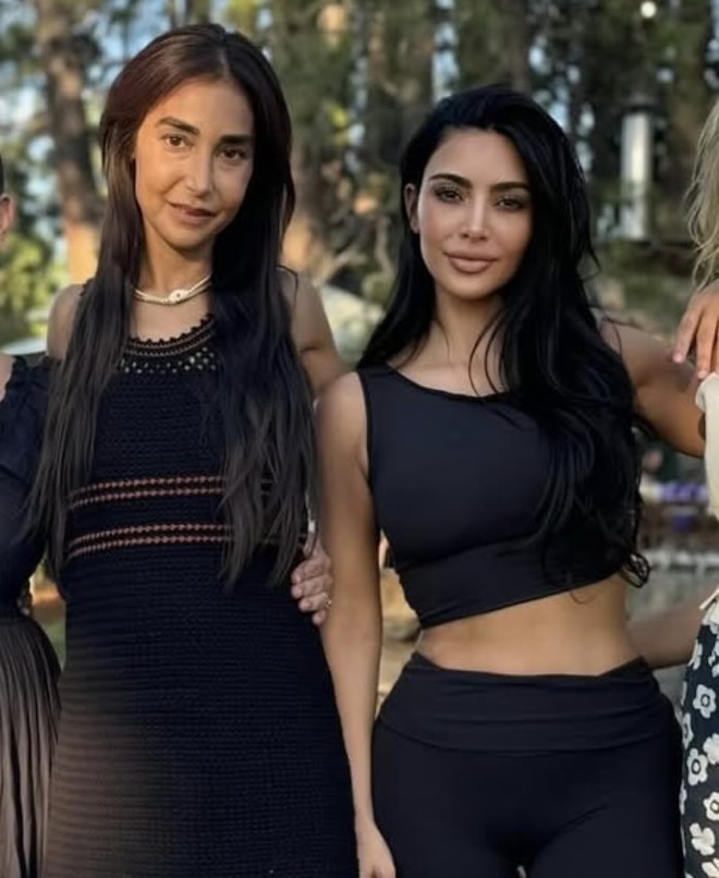 Lindsay May and Kim Kardashian