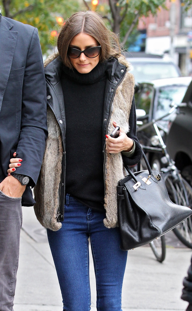 Olivia Palermo, birkin bag, 2012