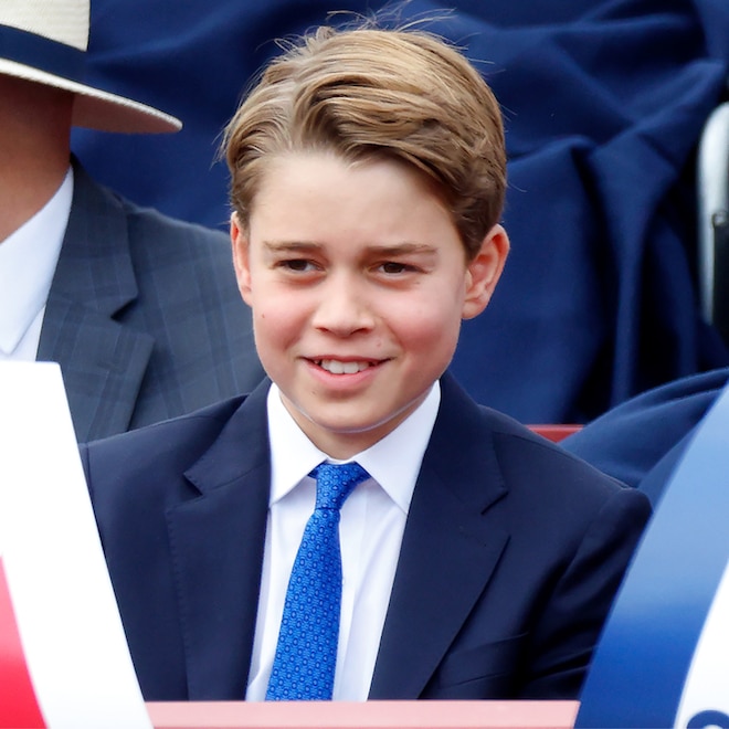 Prince George watches 2025 Military Procession To Mark The 80th Anniversary Of VE Day