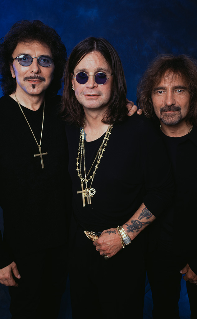 Ozzy Osbourne, Black Sabbathm Tony Iommi, Geezer Butler1998