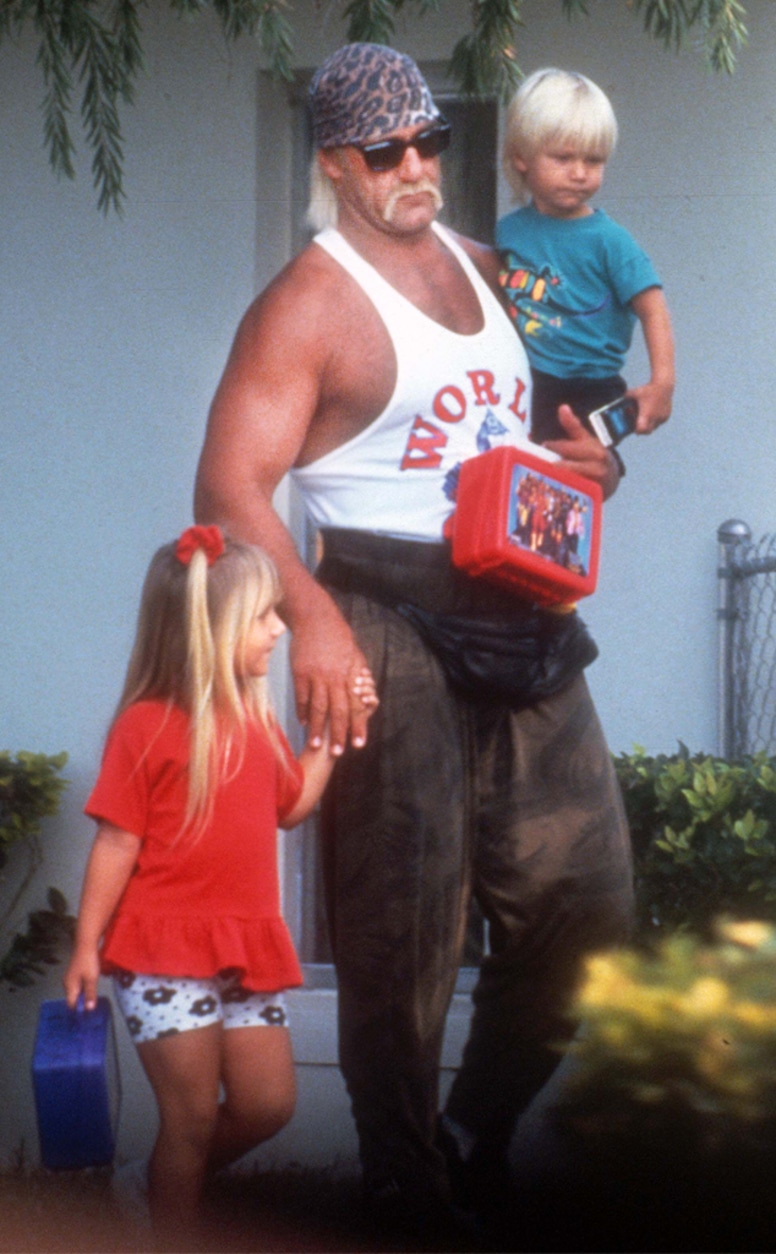 Hulk Hogan, Brooke Hogan, Nick Hogan, 1989, family pics