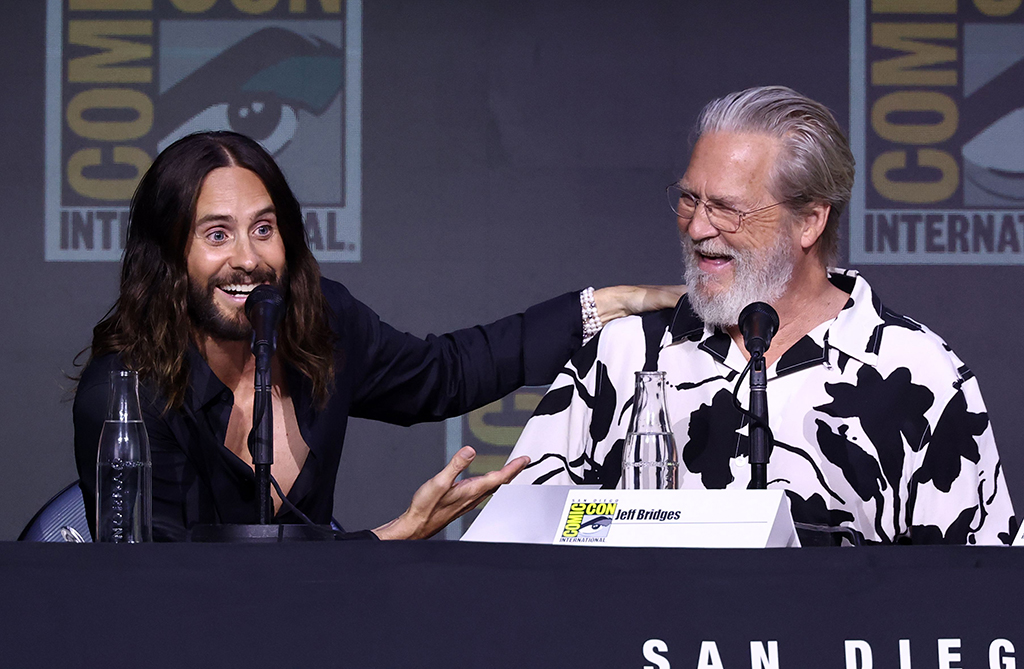 Jared Leto and Jeff Bridges, TRON: Ares 2025 Comic-Con International