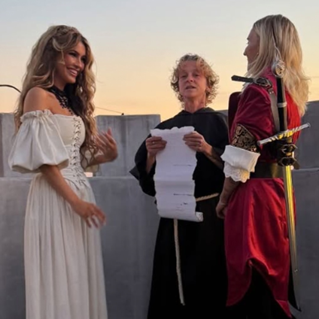 Chrishell Stause Marries G-Flip in Medieval Themed Wedding thumbnail