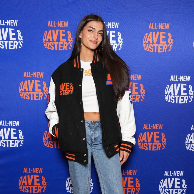 Toni Breidinger attends Dave & Buster's