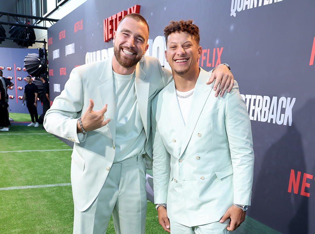 Patrick Mahomes, Travis Kelce 