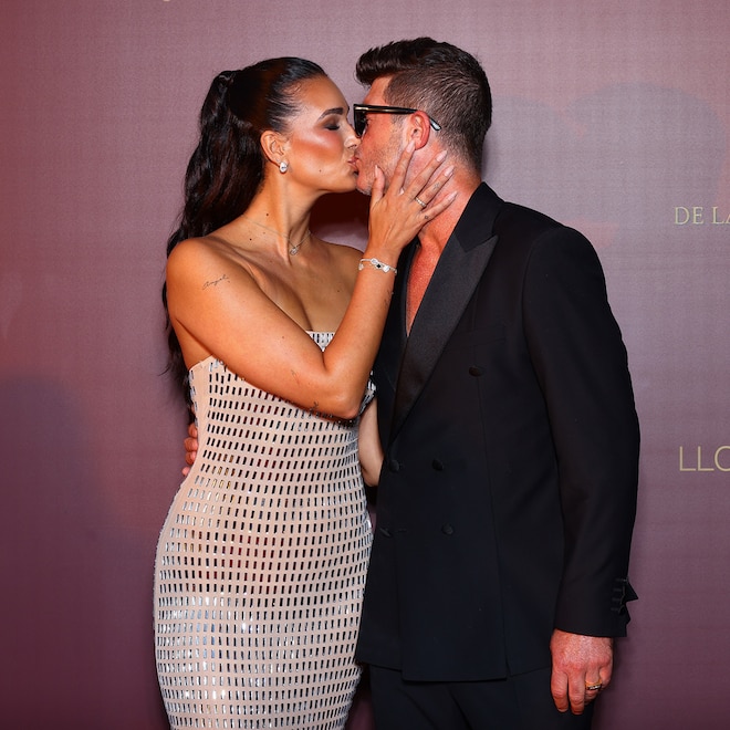 Robin Thicke and April Love Geary Honeymoon