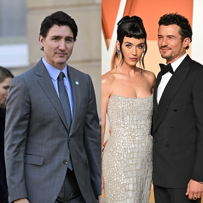 Katy Perry, Justin Trudeau, Orlando Bloom