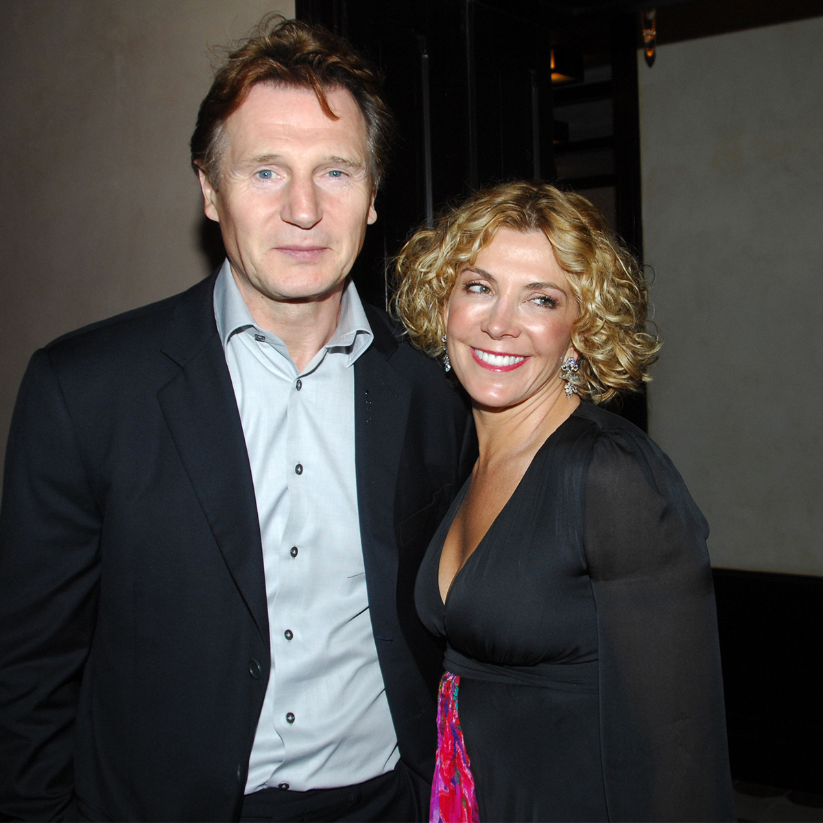 See Liam Neeson's Touching Thank You Note to Late Wife's Makeup Artist