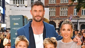 Chris Hemsworth, Elsa Pataky, Tristan Hemsworth and Sasha Hemsworth
