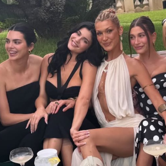 Kendall Jenner, Kylie Jenner, Bella Hadid, Hailey Bieber