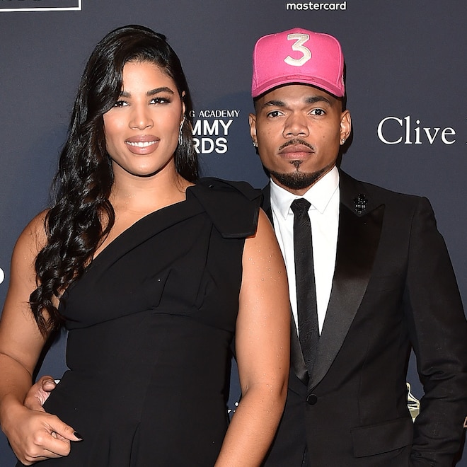 Kirsten Corley, Chance the Rapper at Pre-Grammy Gala 2020