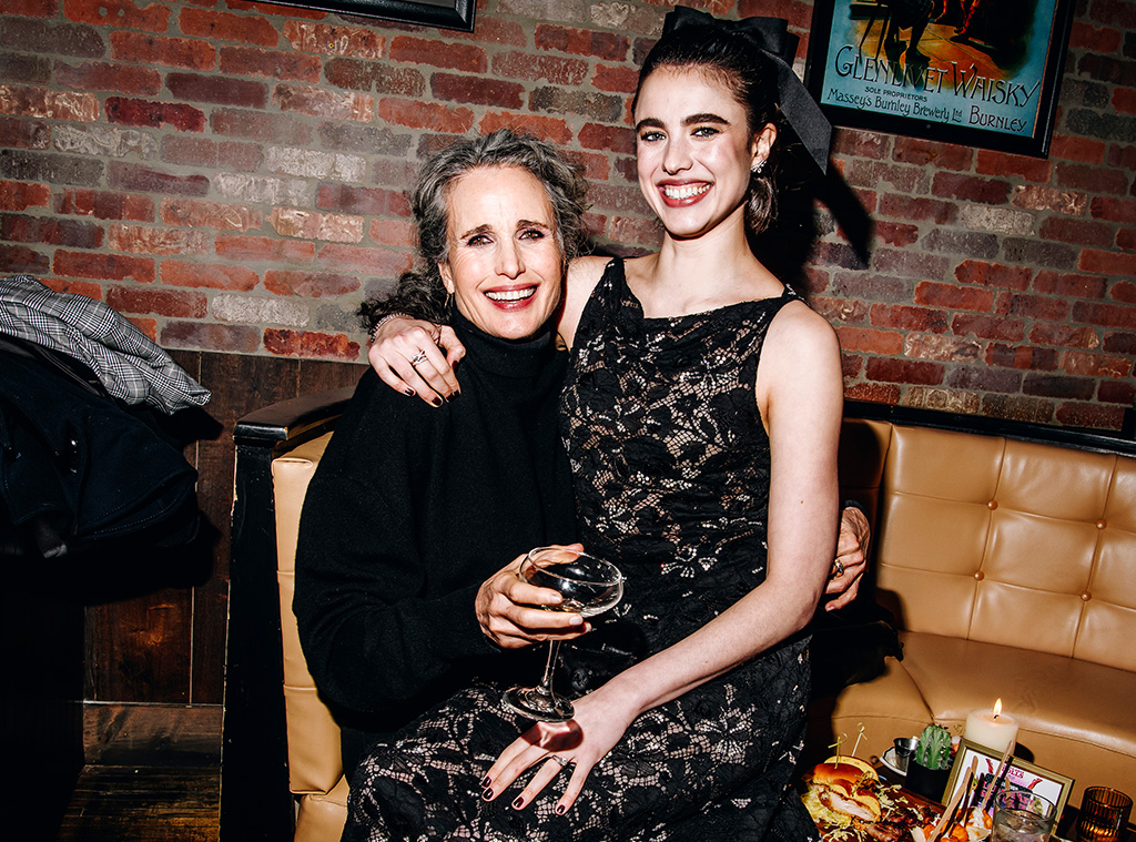 Margaret Qualley Setting Up Mom Andie MacDowell, Bill Murray