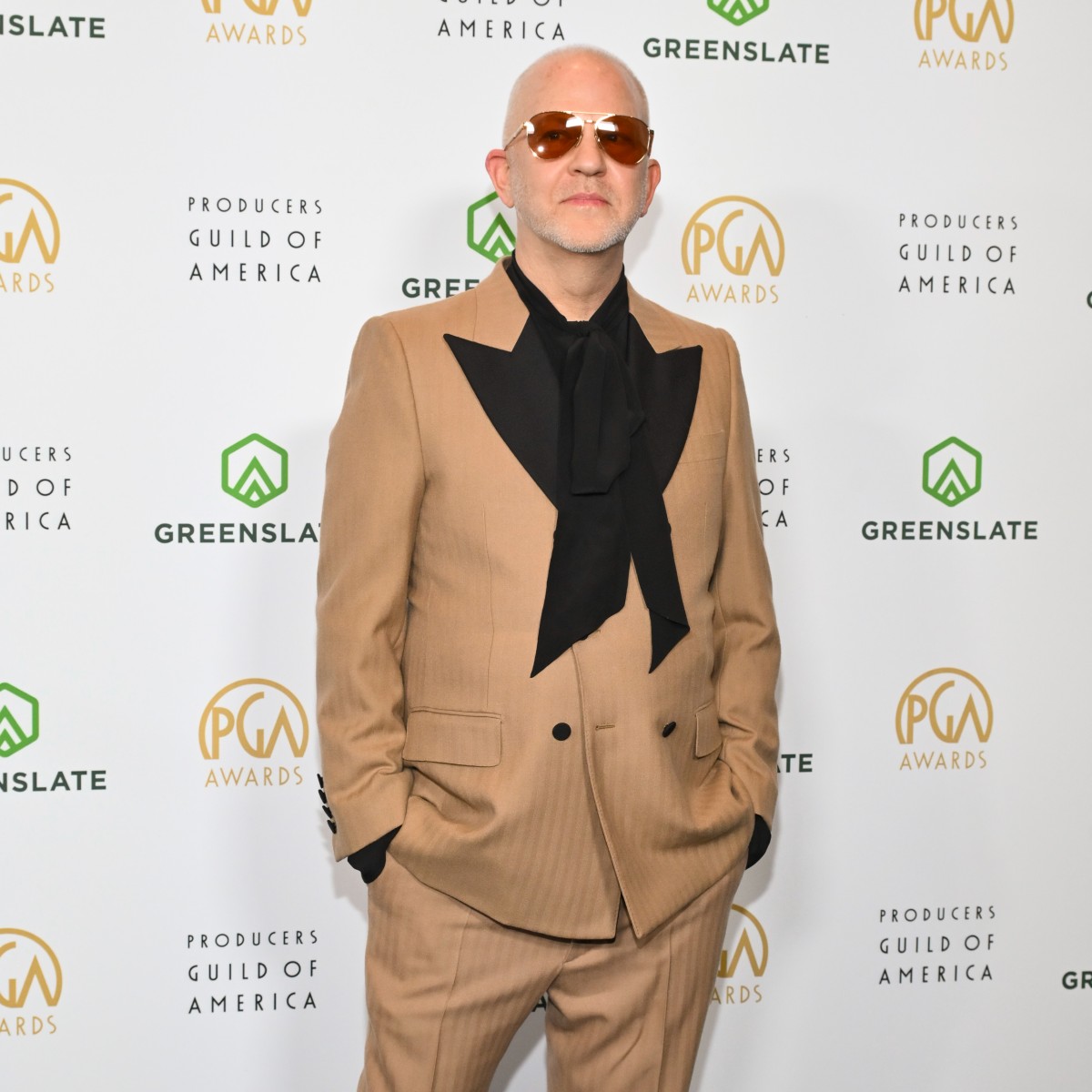 Ryan Murphy Makes Rare Red Carpet Appearance With Son Logan