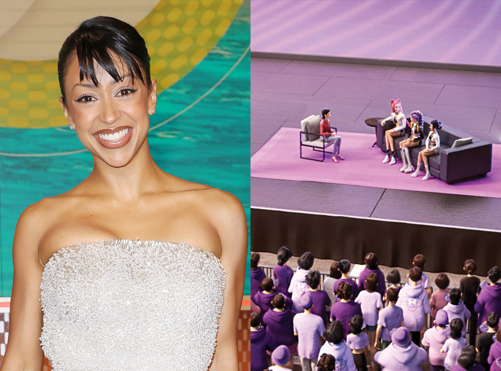 KPop Demon Hunters cast, Liza Koshy as TV host