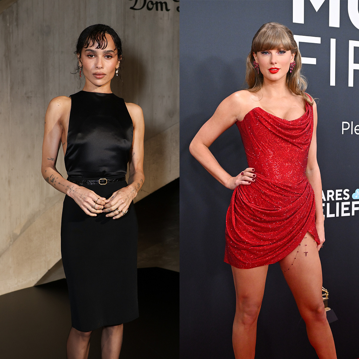 Zoë Kravitz Teases Taylor Swift’s The Life of a Showgirl Album