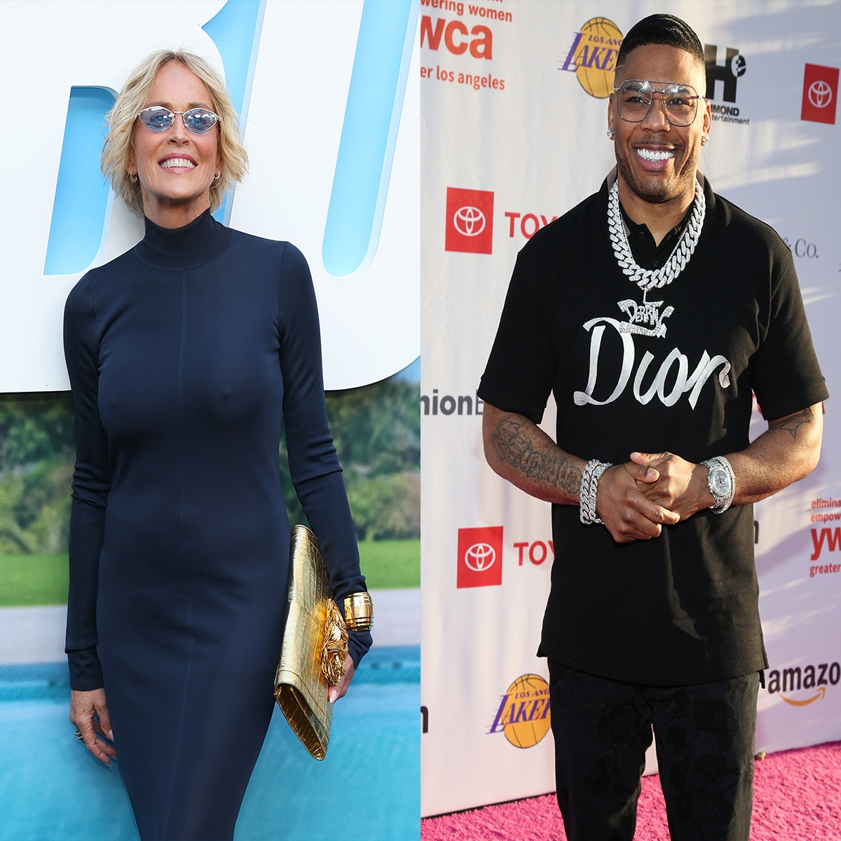 Sharon Stone Reveals She Once Went on a Date With Rapper Nelly