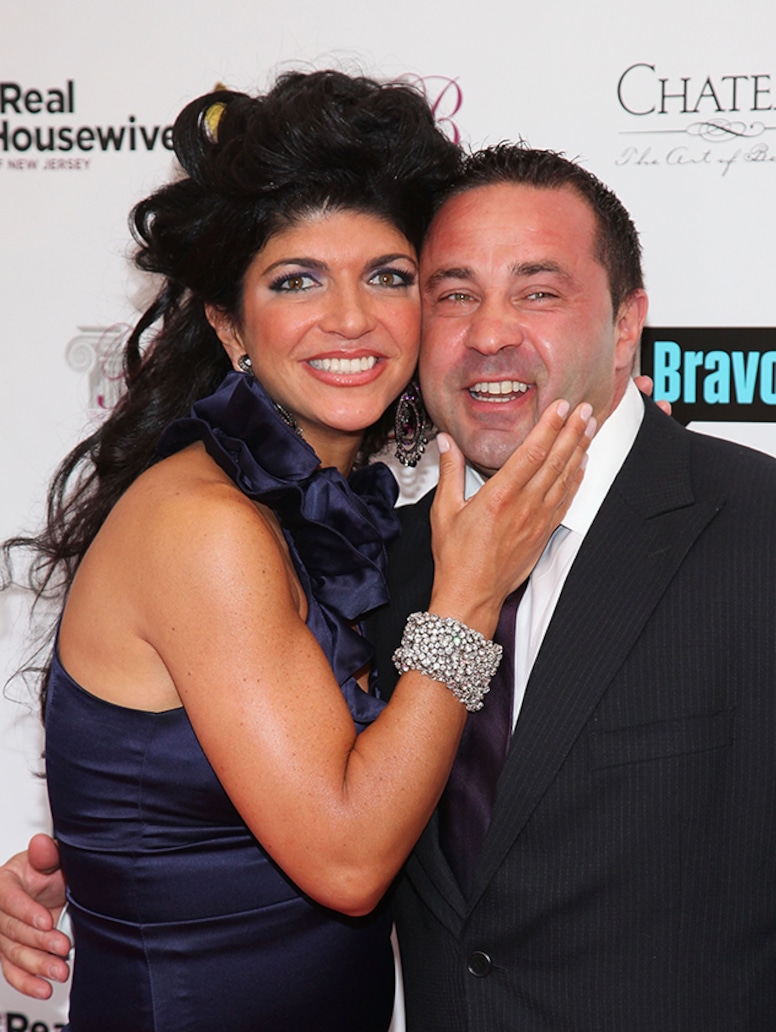 Teresa Giudice and Joe Giudice attend Bravo's The Real Housewives of New Jersey" season two premiere in 2010