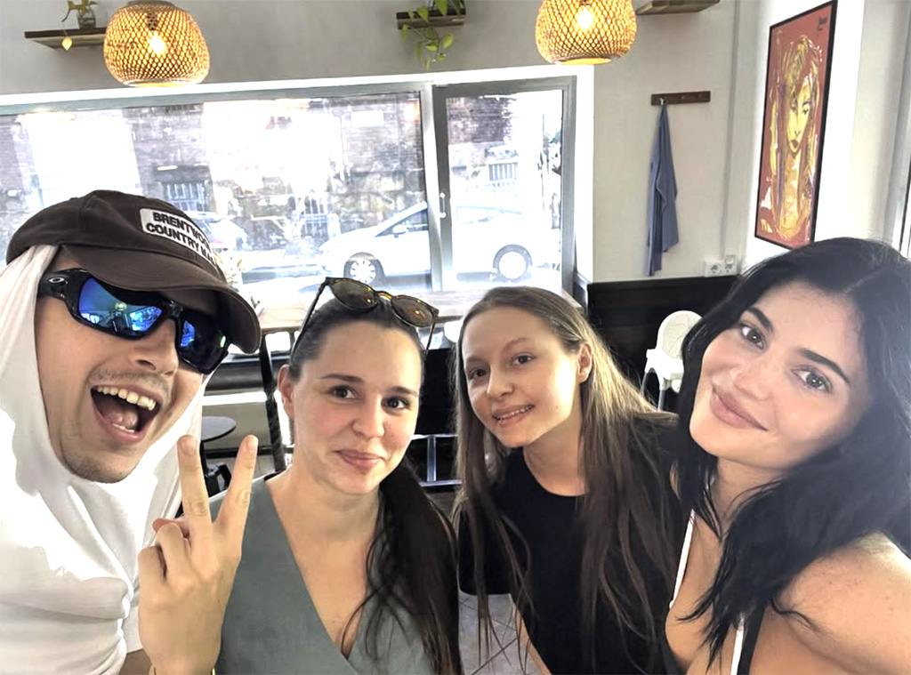 Kylie Jenner visits Timothée Chalamet in Budapest