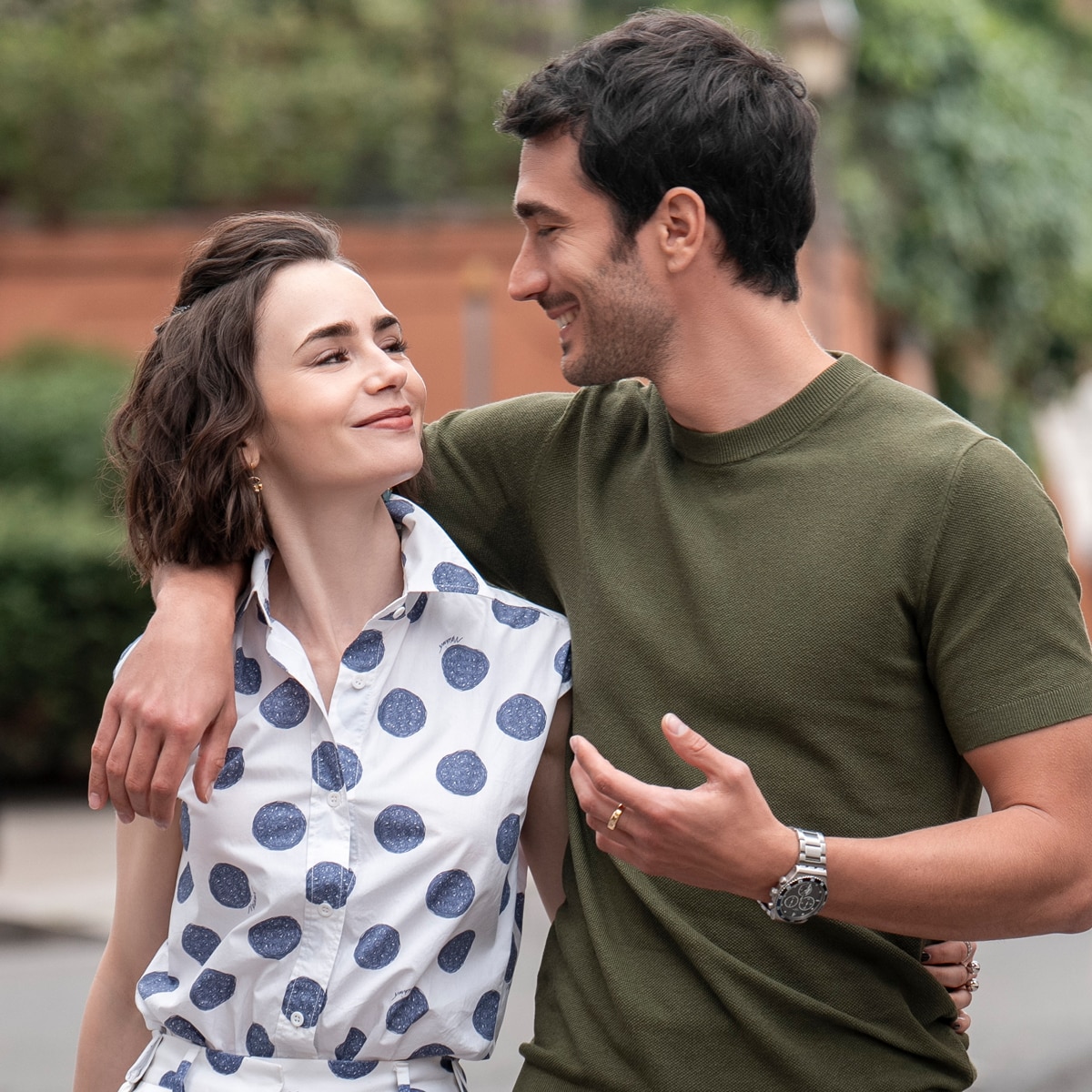 Lily Collins in Emily in Paris Season 5 on Netflix