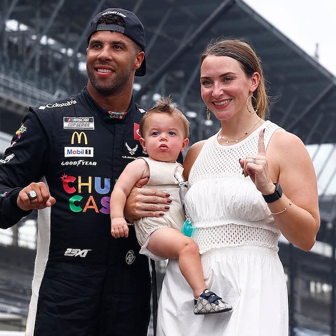 Bubba Wallace, Amanda Wallace, Becks Wallace