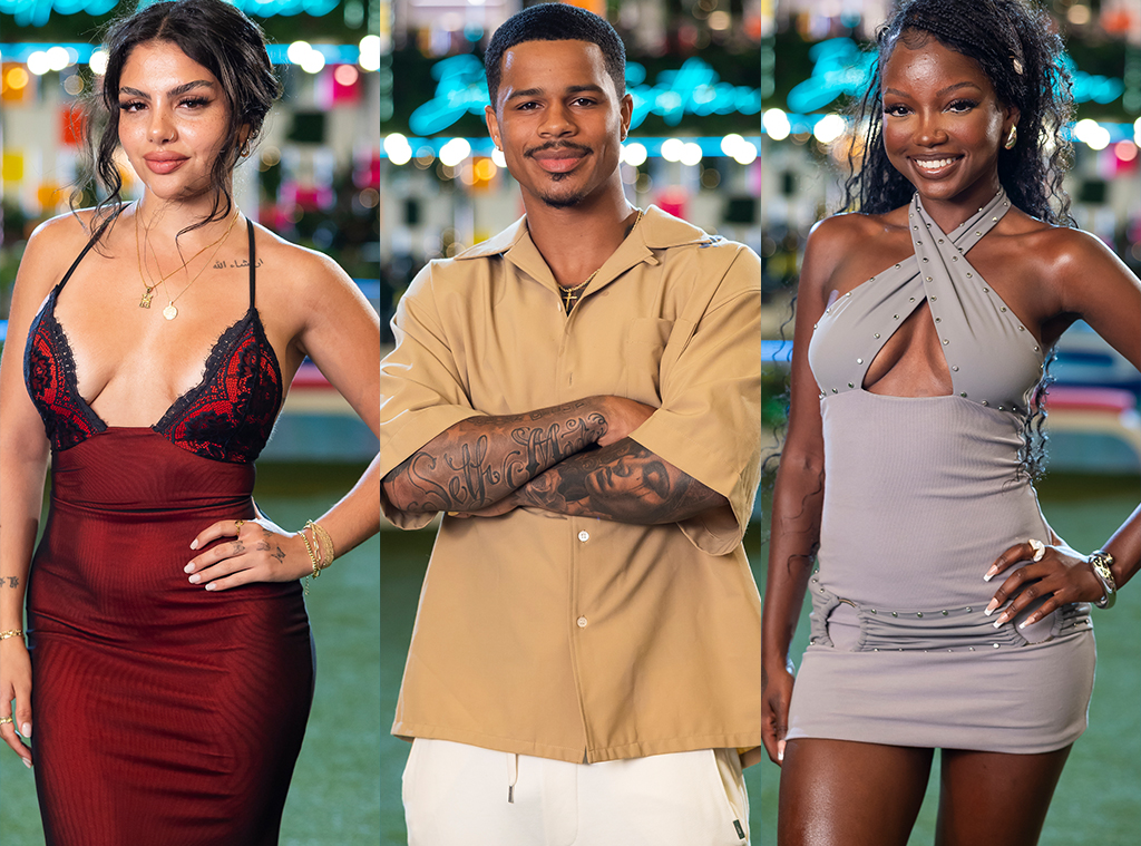 Huda Mustafa, Ace Greene, Chelley Bissainthe, Love Island USA, 2025