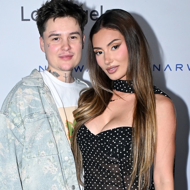 Jesse Sullivan and Francesca Farago attend At Home with Narwal's summer soiree