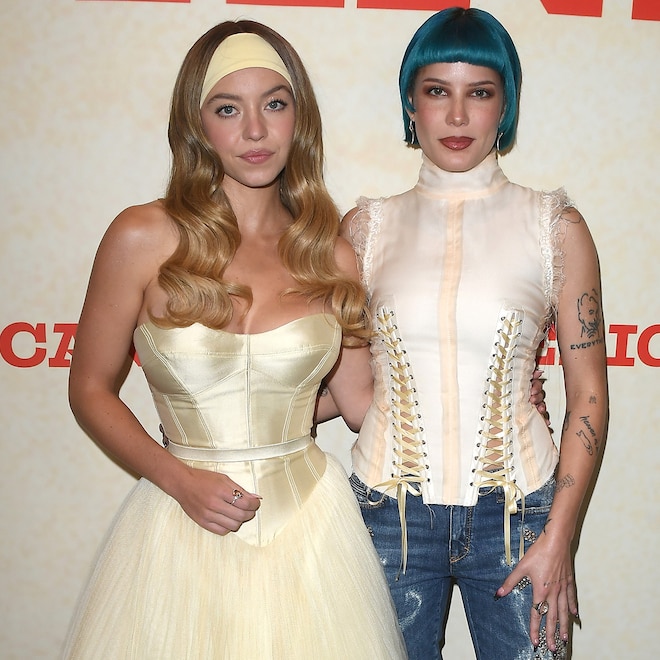 Sydney Sweeney, Halsey arrives at the Los Angeles Special Screening Of "Americana"