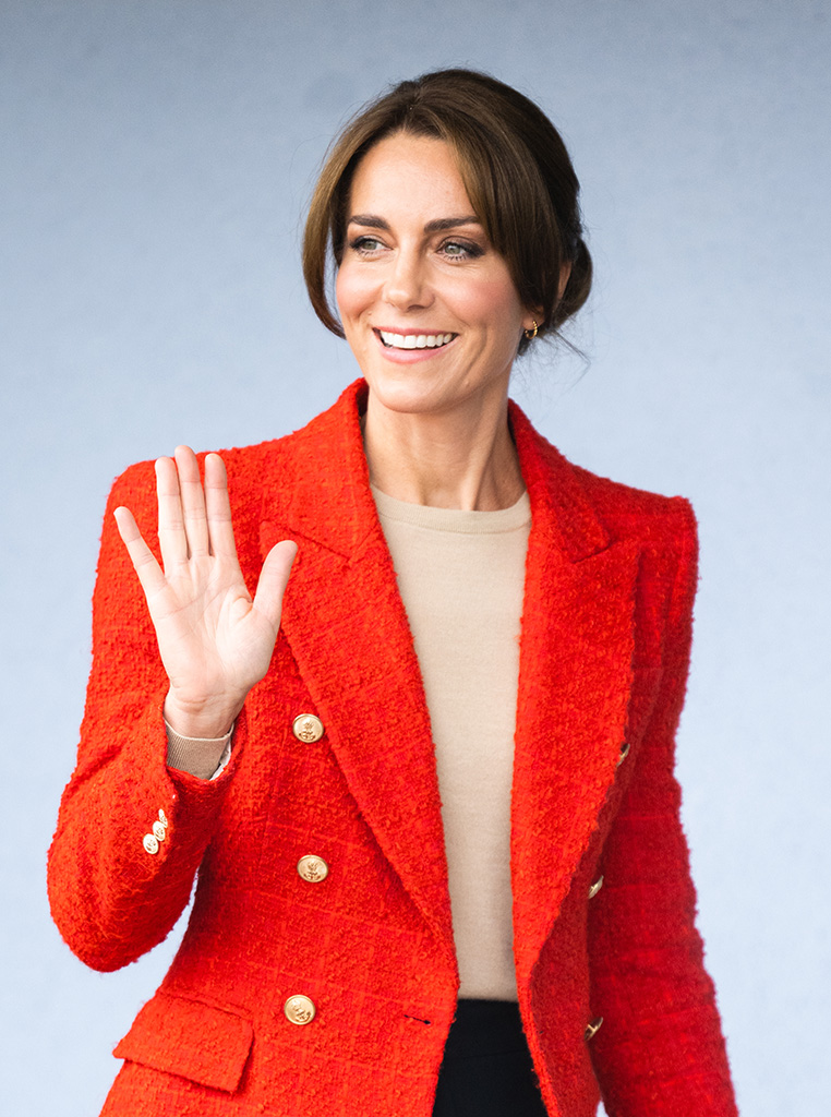 Kate Middleton hair moments, 2023 bangs