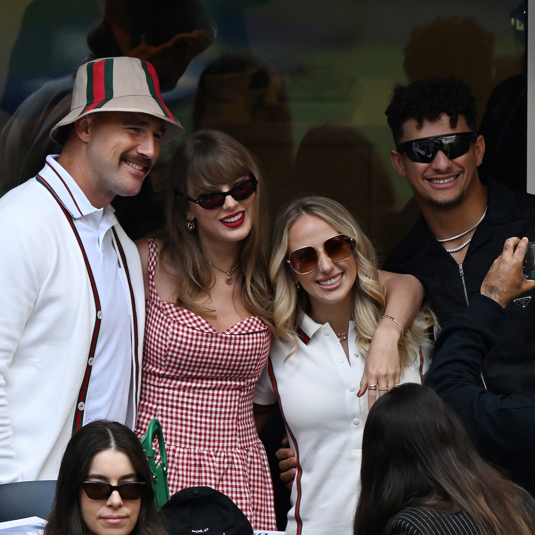 Patrick Mahomes, Brittany Mahomes Celebrate Taylor Swift and Travis Kelce’s Engagement Patrick Mahomes, Brittany Mahomes Celebrate Taylor Swift and Travis Kelce’s Engagement